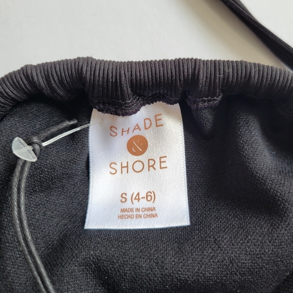 Shade & Shore Ribbed Black Bikini Bottom - Picture 6 of 7